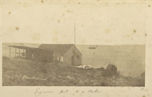 Photograph of the Engineers' Hut, B.H. Renkioi, 1855