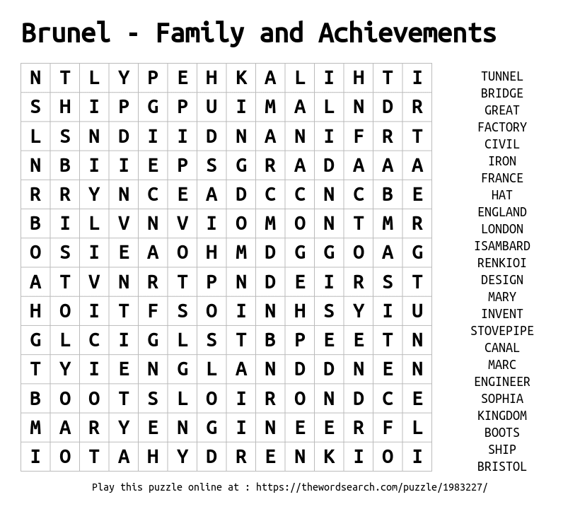 Word Search Image