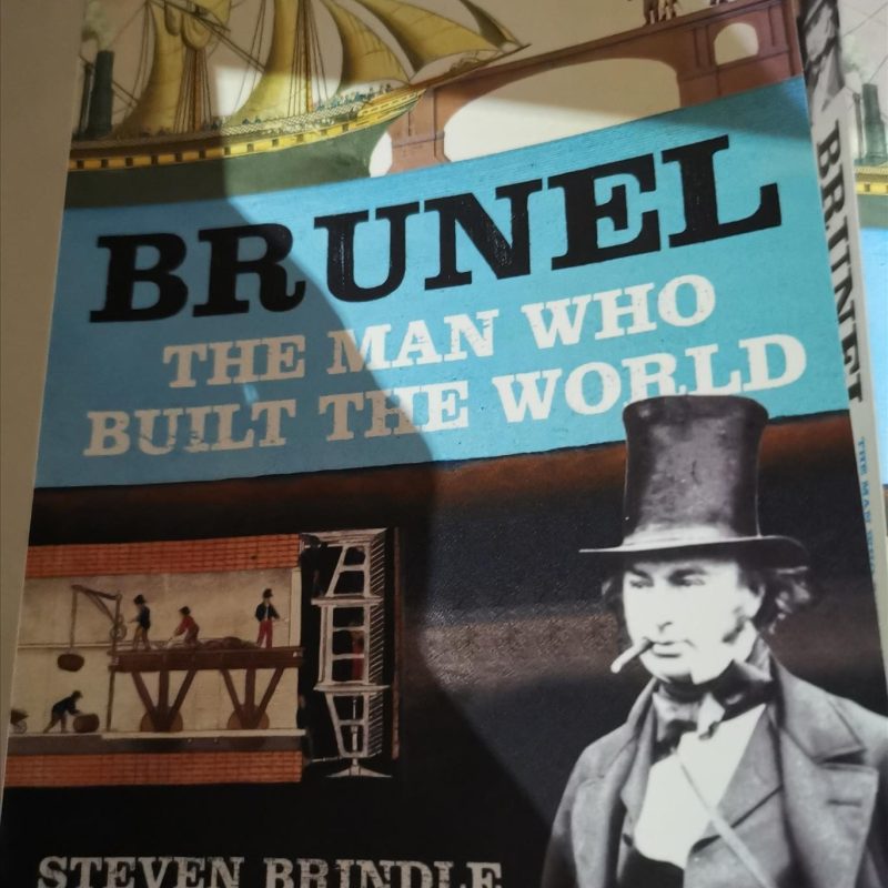 Brunel - The Man Who Built The World - Book Cover
