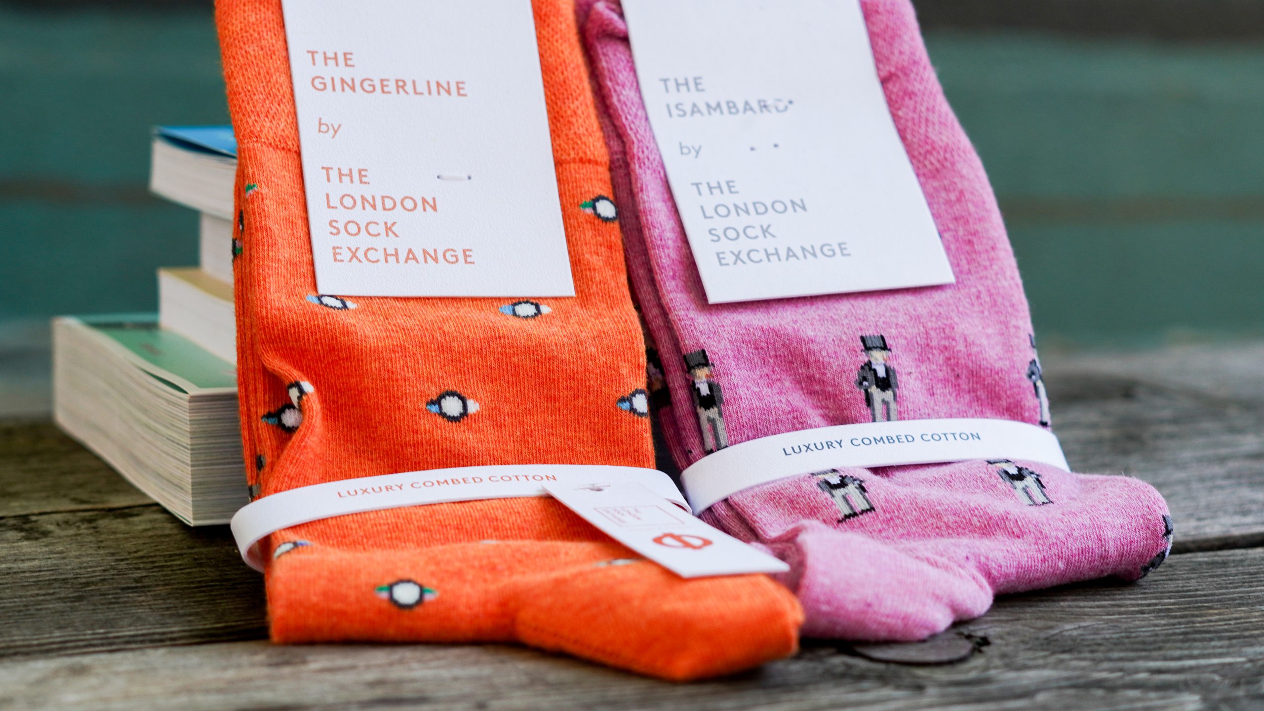 IKB Pink Socks
