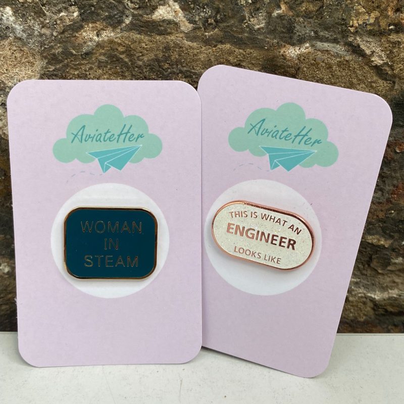 Pin Badges - AviateHer
