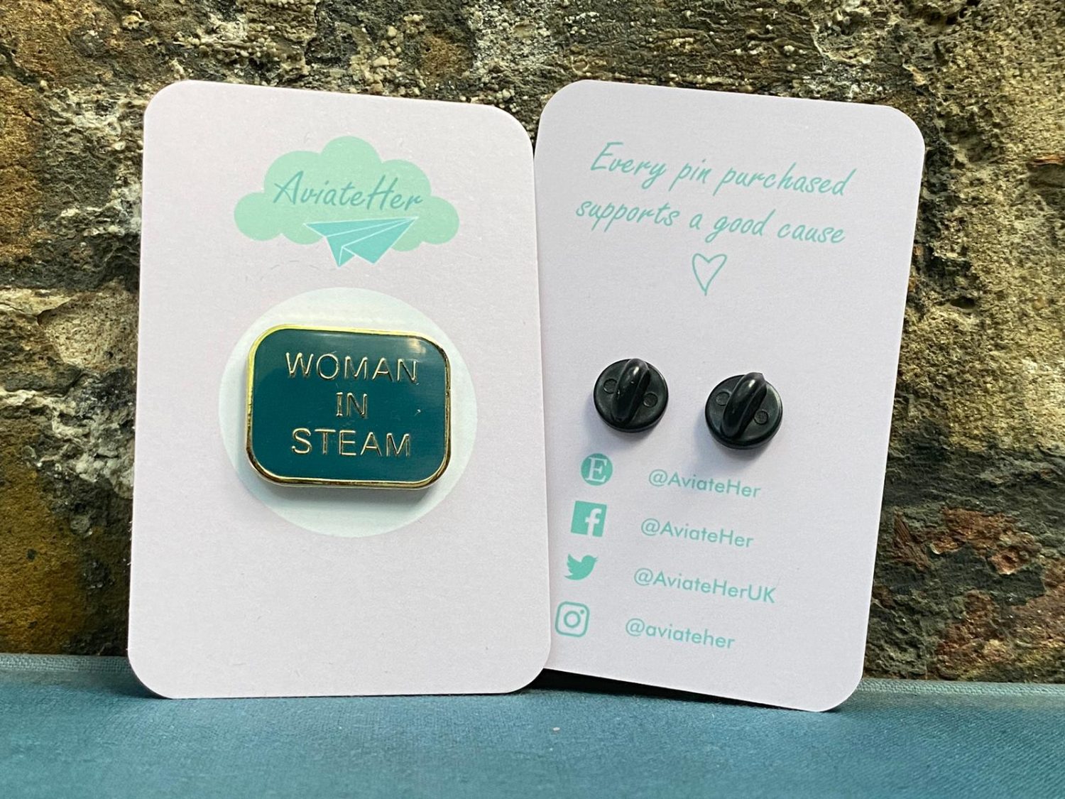 Pin Badges - AviateHer