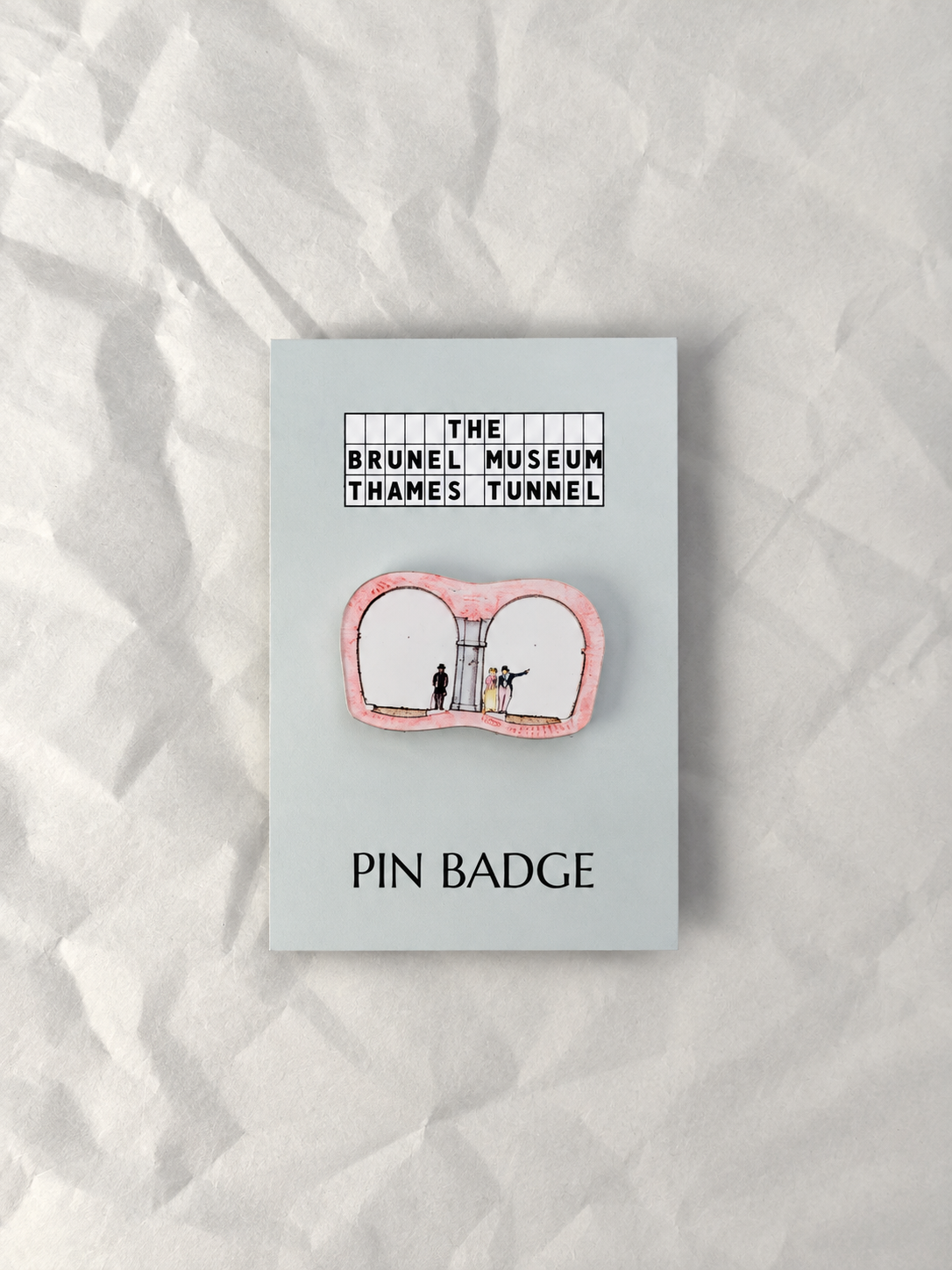 Watercolour Pin Badge